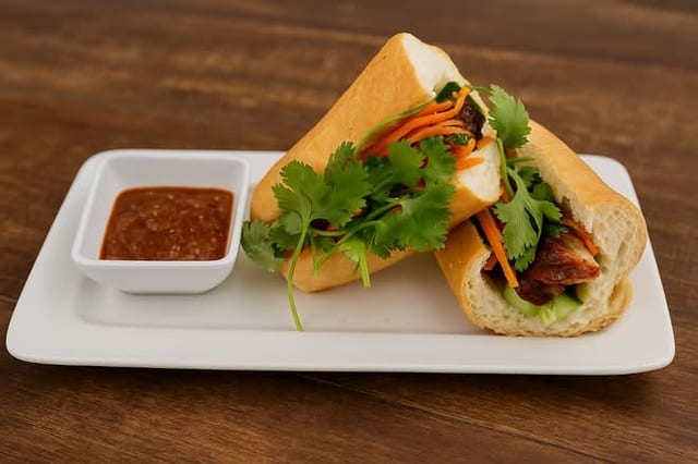 Grilled Pork Sandwich(5 Sandwiches).