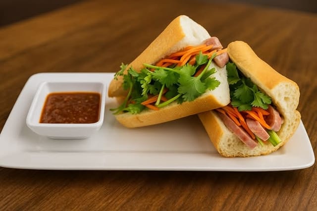 Pork-Sausage Sandwich(5 Sandwiches).