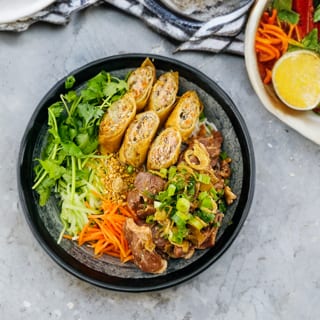 Grilled Pork and Egg-Roll Vermicelli
