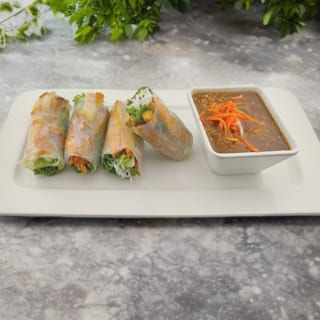 Grilled Chicken Spring Roll