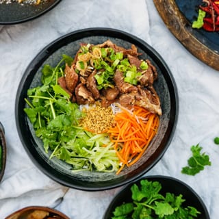 Grilled Pork Rice-Vermicelli