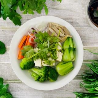 Chef's Veggie Noodle Soup