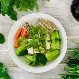Chef's Veggie Noodle Soup