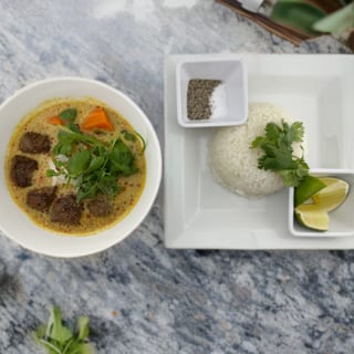 Curry Beef with Rice