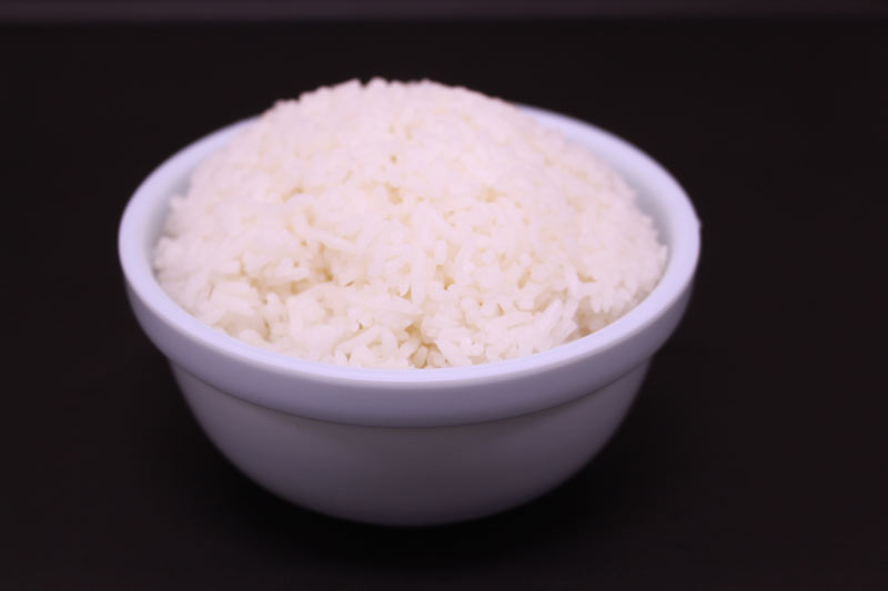 A bowl of steam rice